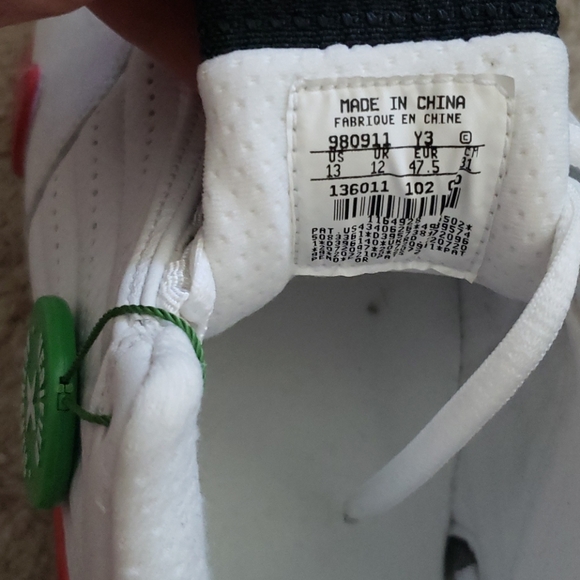 Jordan 14 Candy Cane OG 1999 StockX certified